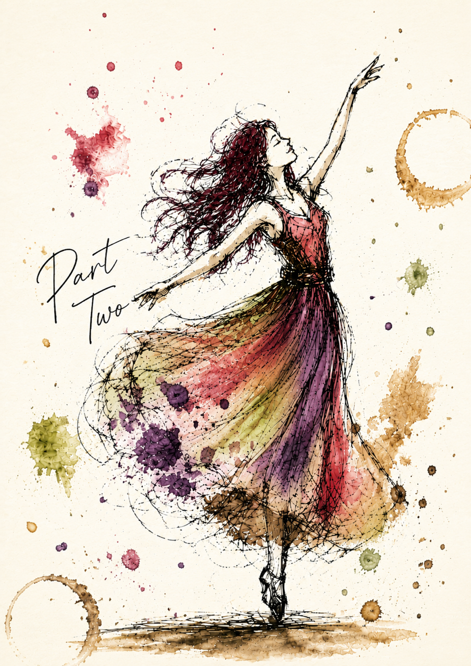 Part Two watercolor artwork