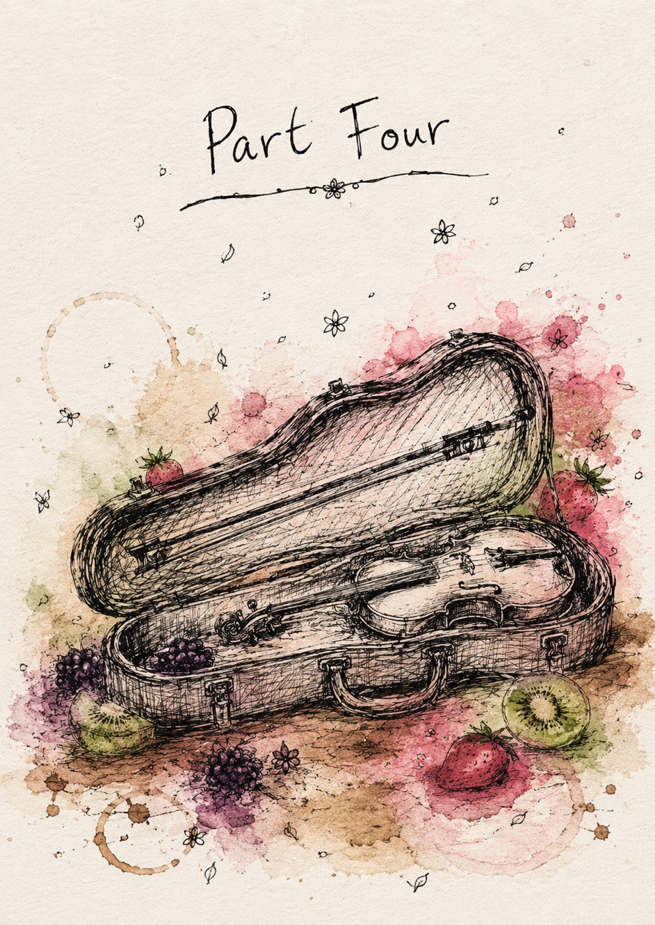 Part Four watercolor artwork